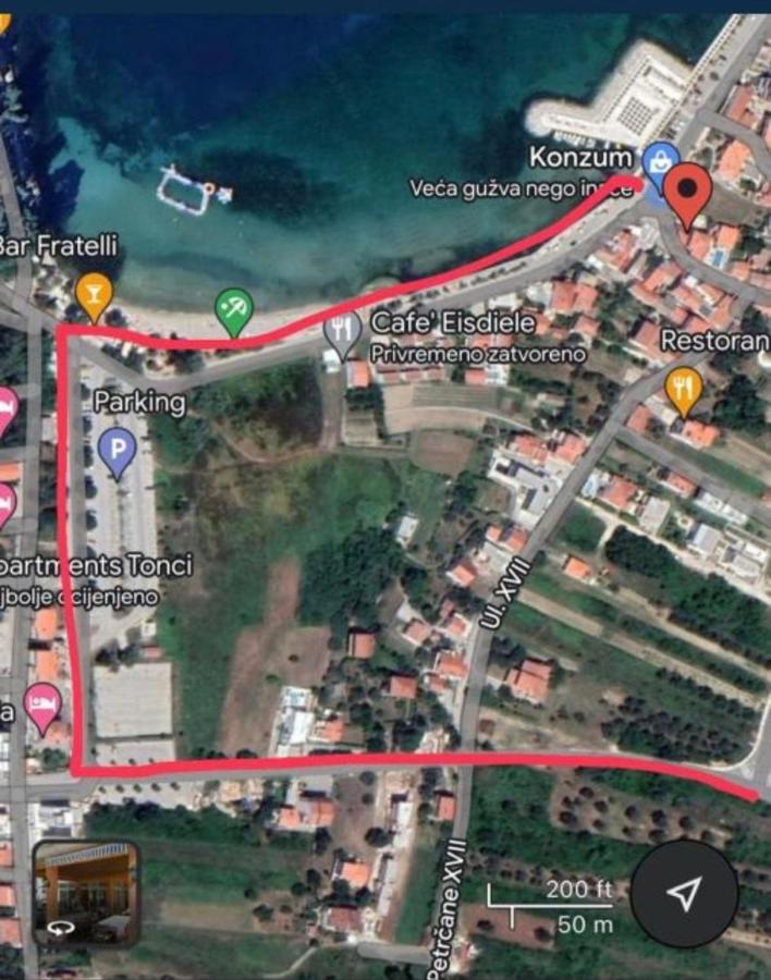 Apartment And Rooms Sidro Petrcane Ngoại thất bức ảnh